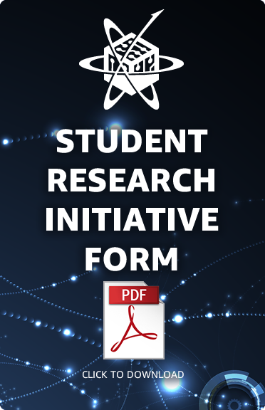 Click to learn about our Student Research Initiation Form